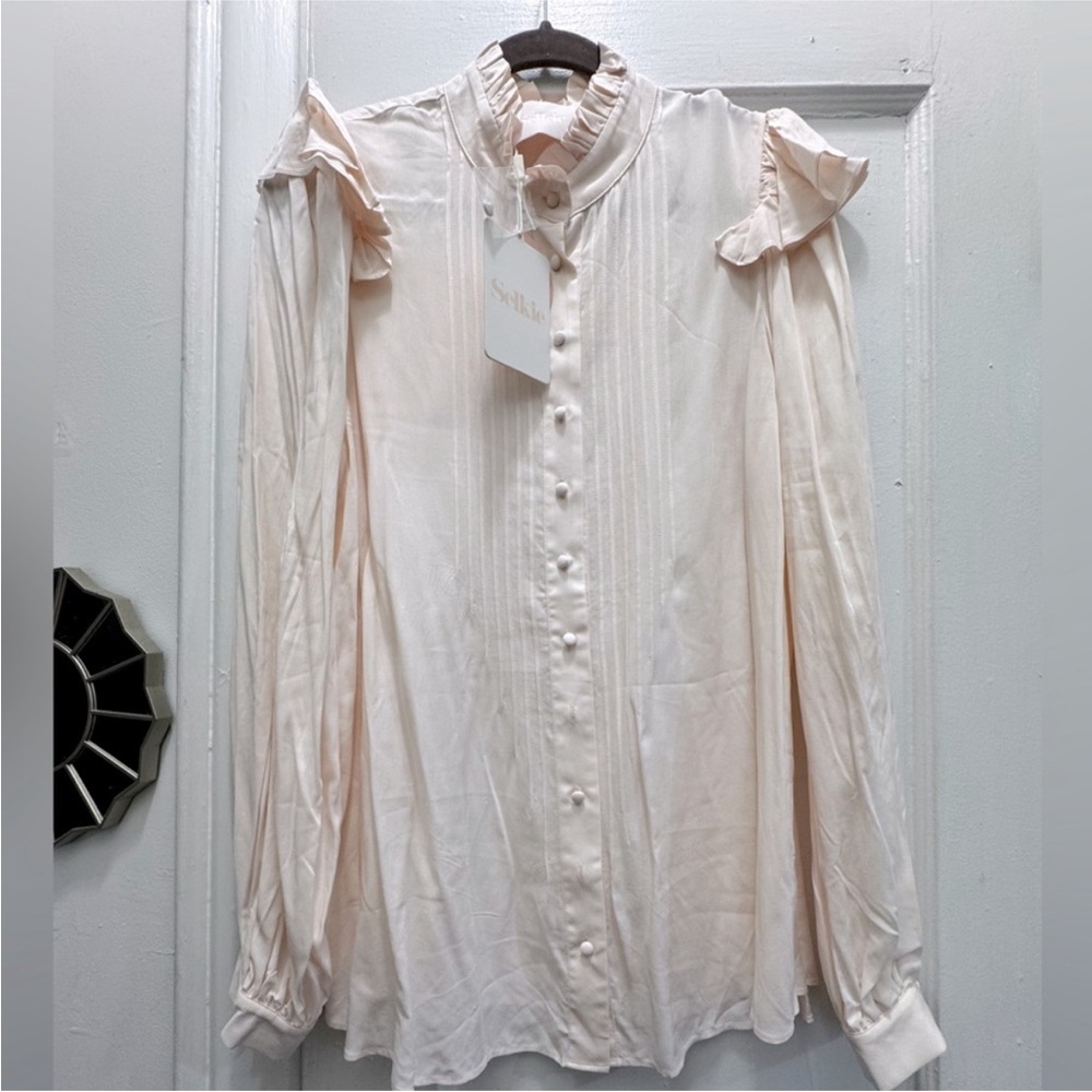 Selkie The Parfait Victorian Tux Blouse